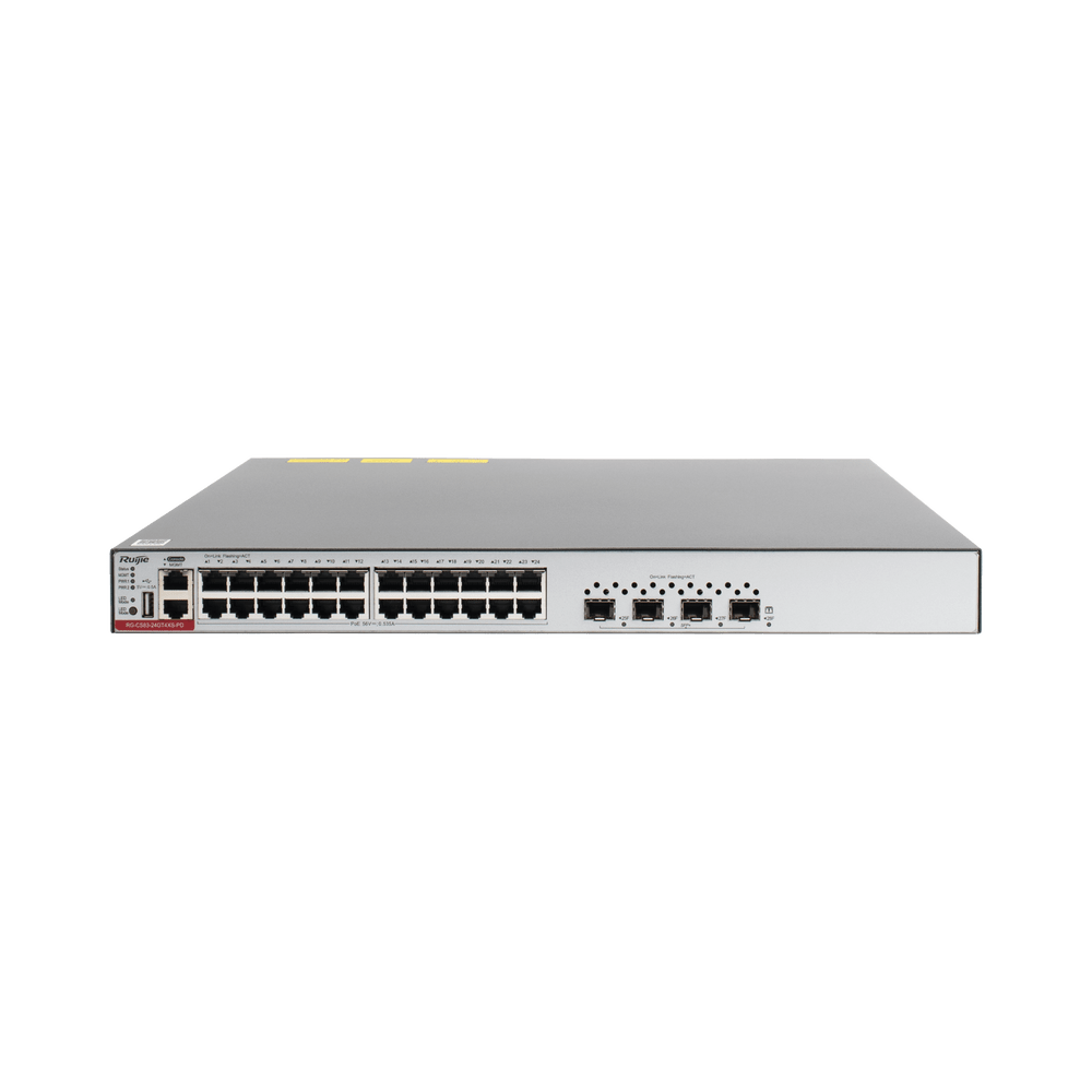 SWITCH ADMINISTRABLE CAPA 3 DE 24 PUERTOS GIGABIT 802.3AF/AT CON