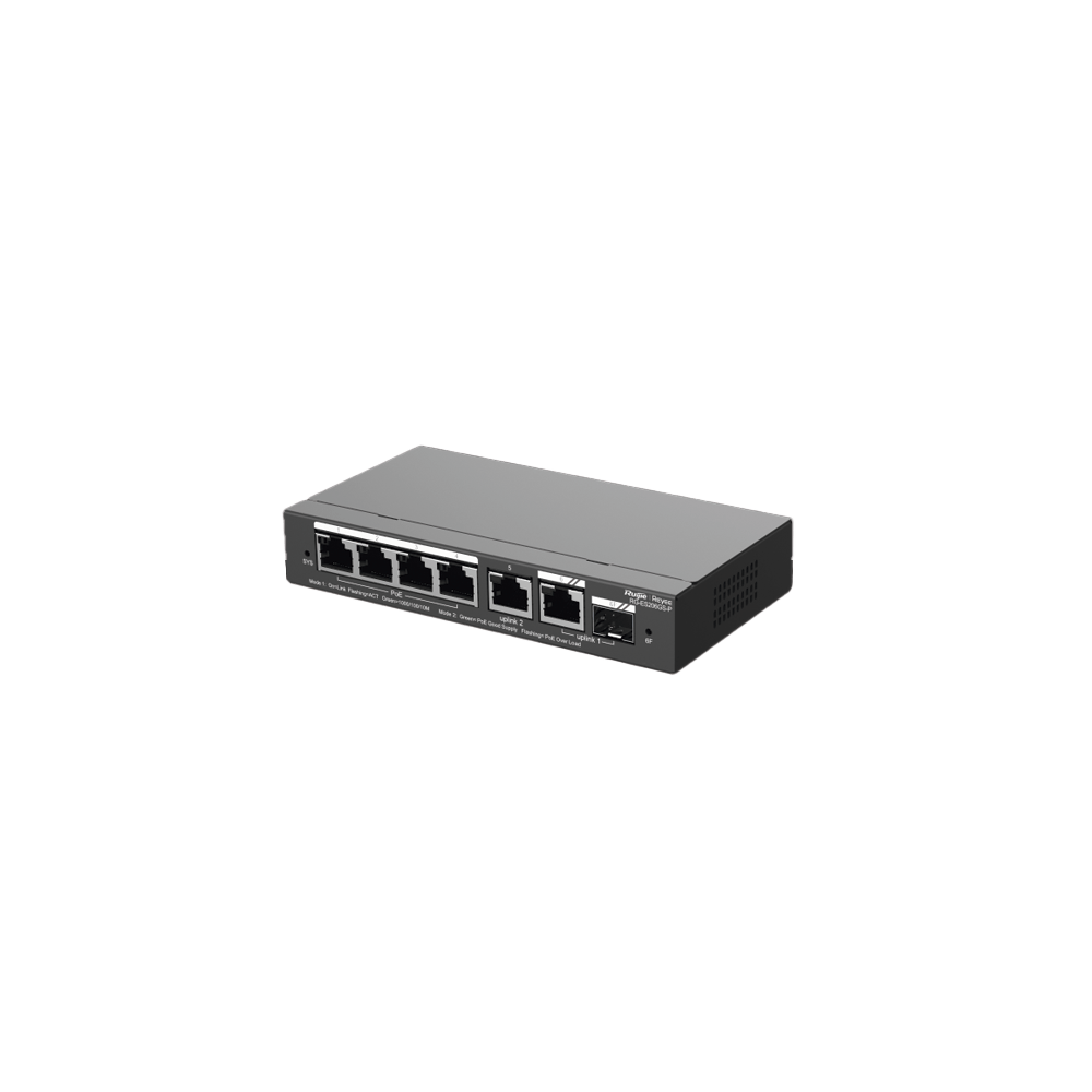 SWITCH ADMINISTRABLE 5 PUERTOS POE+ 802.3AF/AT GIGABIT, GESTIÓN G