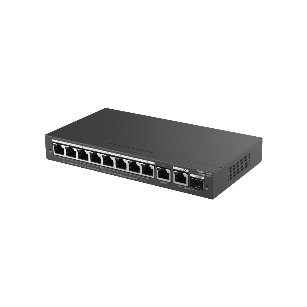 SWITCH ADMINISTRABLE POE CON 8 PUERTOS GIGABIT POE 802.3AF/AT + 1