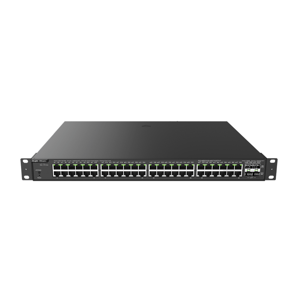 Switch Administrable Poe Con 48 Puertos Gigabit Poe 802.3Af/At +