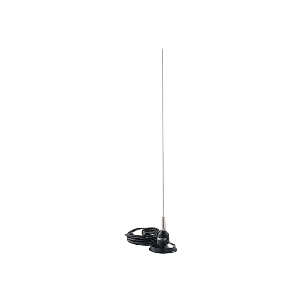 ANTENA VHF MÓVIL CON MONTAJE MAGNÉTICO Y CONECTOR UHF MACHO, 148-