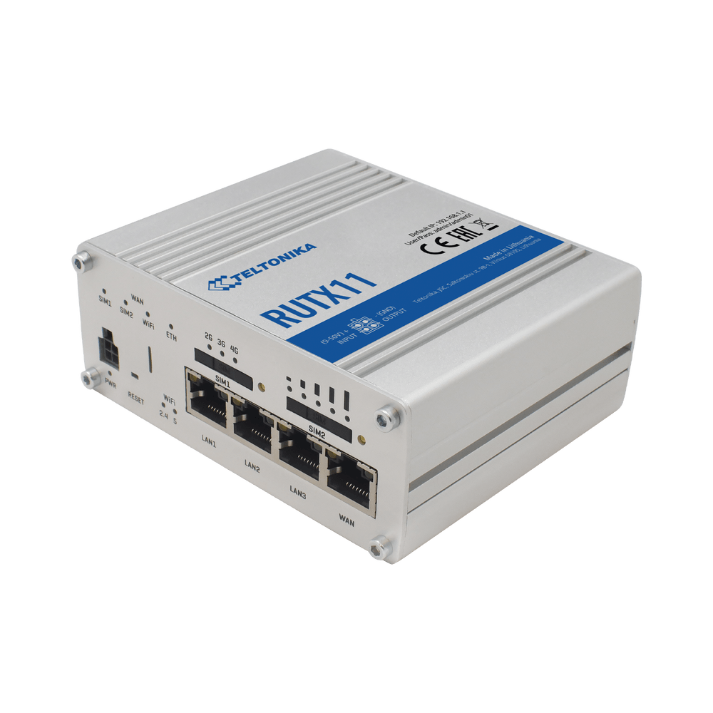 ROUTER LTE (4.5G) CAT6 PROFESIONAL, 4 PUERTOS GIGABIT, DOBLE SIM