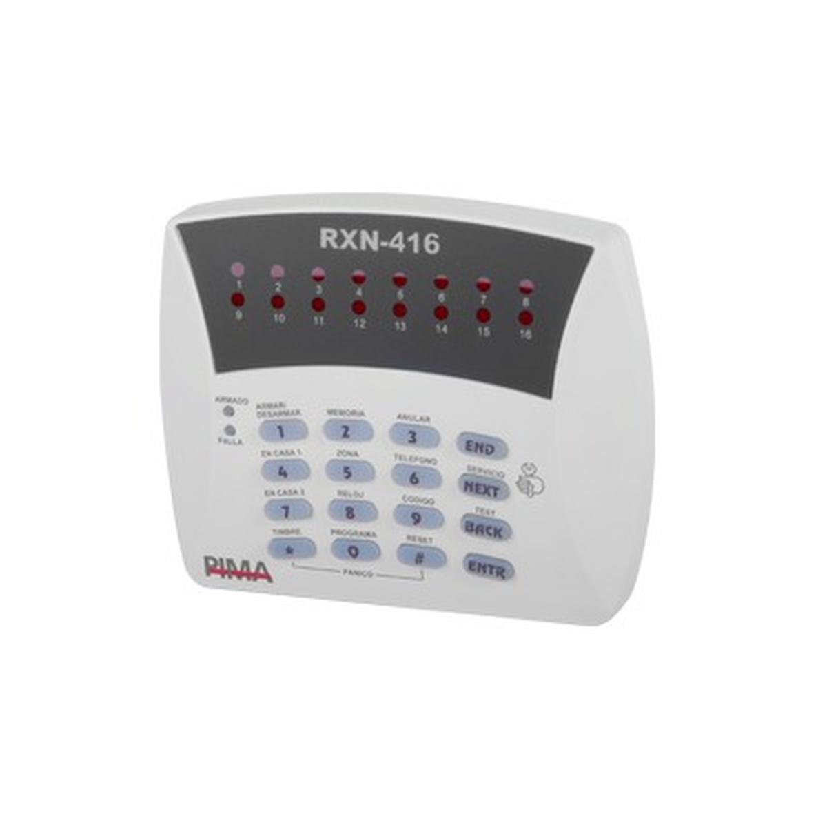 Teclado De Les De 16 Zonas Pima