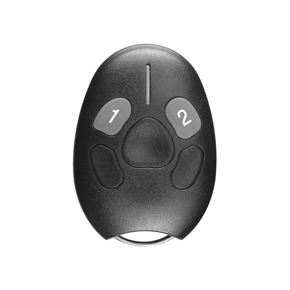 CONTROL REMOTO RF DE LARGO ALCANCE DE 2 BOTONES , COMPATIBLE CON