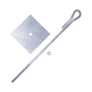 Ancla Para Retenida Para Muro Con Ojo De Llave Galvanizado Por In