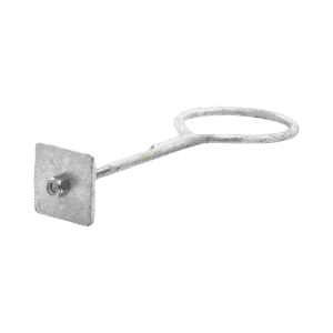 Ancla Con Aro, Largo: 40 Cm. De 1/2pulg De Espesor Para Losa O Pared