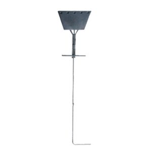 Ancla Tipo Paleta Con Redondo 3/4pulg, Placa De 1/2pulg, 195 Cm De Larg