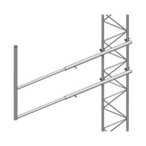 BRAZO TIPO F PARA TORRE STZ35 (ELECTROLÍTICO). MODELO: SBL-35