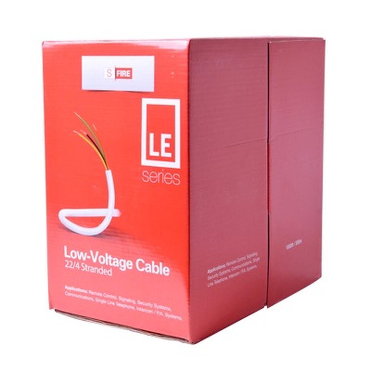 Bobina De 305 Metros De Cable, 22 Awg, 4 Conductores, Tipo Cca De