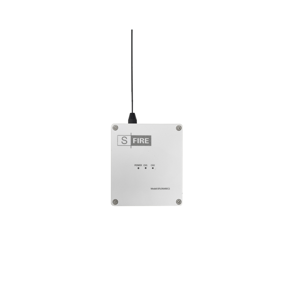RECEPTOR INALÁMBRICO / 2500 METROS DE COBERTURA / 2 SALIDAS DE RE