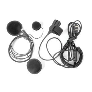 Micrófono Para Casco Cerrado P/ Radios Kenwood Serie G Tk260/ 270