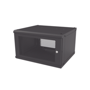 GABINETE DE PARED FIJO, PUERTA PERFORADA, RACK 19" DE 6 UR 600 X