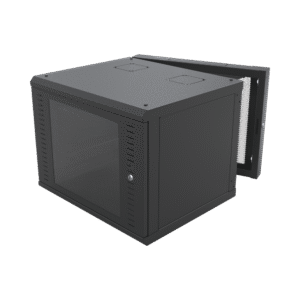 GABINETE ABATIBLE DE PARED (CON MARCO TRASERO) CON RACK 19pulg DE 12