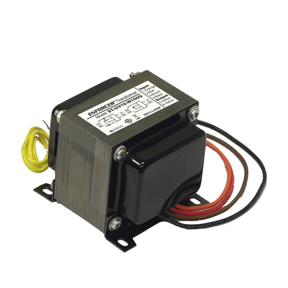 TRANSFORMADOR 16VAC/100W, 120VAC O 240VAC, SIN CUBIERTA MODELO: S