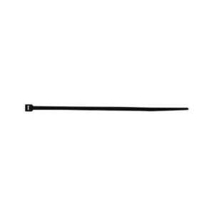 CINCHO DE NYLON COLOR NEGRO, 2.5 X 100MM (100PZS) (4200-01001) MO