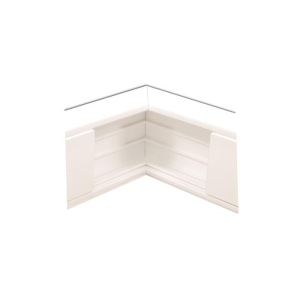 Esquinero Interior En Color Blanco De Pvc Auto Extinguible