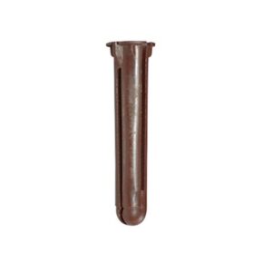 TAQUETE CAFE 5/16 PARA TORNILLO 10MM X 1 3/4 (100PZS) (1104-041