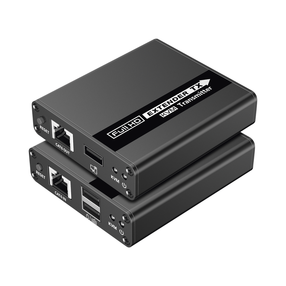 KIT EXTENSOR KVM (TECLADO, VIDEO, MOUSE), PUNTO A PUNTO @ 70 METR