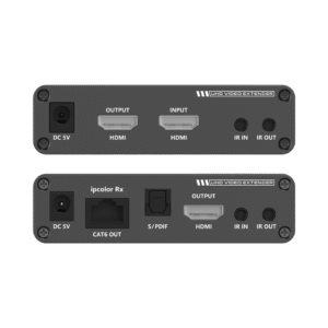 KIT EXTENSOR, POR CABLE UTP HASTA 70 METROS, 4K, CON IR BIDIRECCI