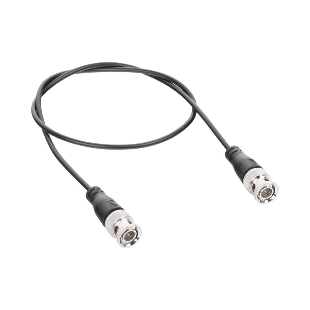 CABLE COAXIAL ARMADO CON CONECTOR BNC VIDEO / LONGITUD DE 0.6 M