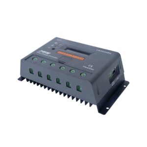 CONTROLADOR SOLAR DE CARGA Y DESCARGA PWM 12/24V 30A CON DISPLAY,