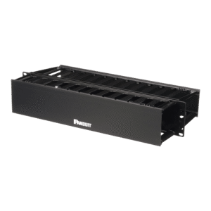 Organizador De Cables Horizontal Patchlink, Doble (Frontal Y Post