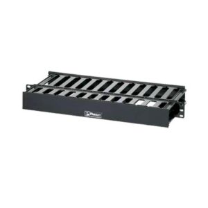 ORGANIZADOR DE CABLES HORIZONTAL PATCHLINK, DOBLE (FRONTAL Y POST