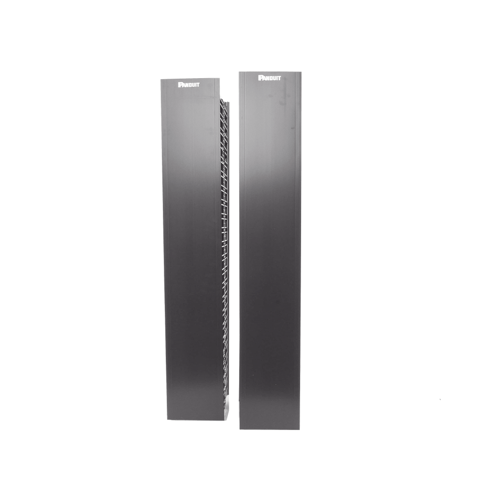 ORGANIZADOR VERTICAL DOBLE NETRUNNER, PARA RACK ABIERTO DE 45 UNI
