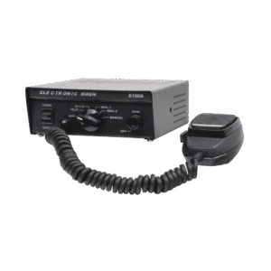 SIRENA COMPACTA DE 100W DE POTENCIA, DE ALTO RENDIMIENTO Y FÁCIL