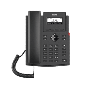 TELÉFONO IP EMPRESARIAL PARA 2 LINEAS SIP CON PANTALLA LCD, CÓDEC