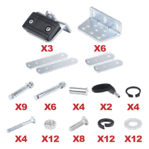 SET DE ACCESORIOS PARA XBSPK03 MODELO: XBS-PK03-SET