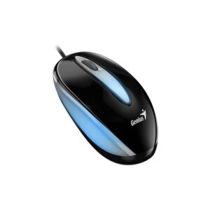 Mouse Dx-Mini Usb Black, Pequeño Y Elegante Para Los Viajeros, Fá