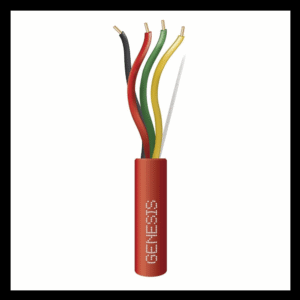 Bobina De 305 Metros De Alambre 4 X 18 Awg, Tipo Fplr-Cl2R, Resis