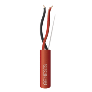 Bobina De Alambre De 305 Metros, 2 X 14 Awg, Tipo Fpl-Cl2, De Col