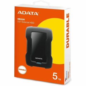 LA UNIDAD DE DISCO DURO EXTERNA HD330 DE ADATA, CON UNA CAPACIDAD