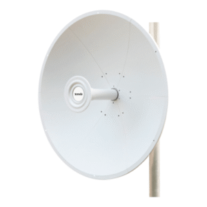 ANTENA PARABÓLICA DE POLARIDAD DUAL, 5GHZ Y 30DBI, FRECUENCIA 490