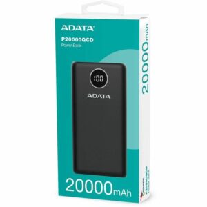 POWERBANK PUERTO USB Y TIPO C POWER BANK ADATA 20000 MAH   P20000