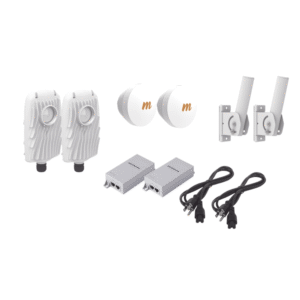 KIT DE 2 RADIOS B5X CON 2 ANTENAS DE (16 DBI), RANGO DE FRECUENCI