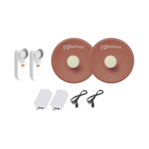 KIT DE 2 RADIOS C5X CON ANTENAS NPPROS2PACK (27 DBI), RANGO DE FR