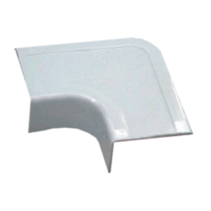 CODO PLANO PLÁSTICO 40X22 BLANCO MODELO: CP6002