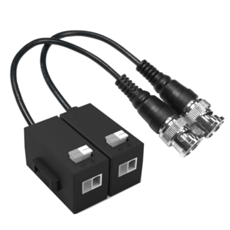 Par De Video Blaun Pasivo Hdcv Cvbs Ahd Tvi, Maximo 2Mpx, 400Mts
