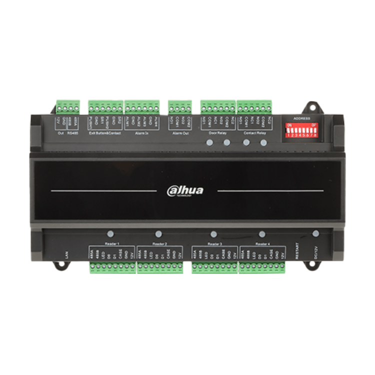 CONTROLADOR DE ACCESO 2 PUERTAS TCP/IP / RS-485 / WIEGAND 26/34 /