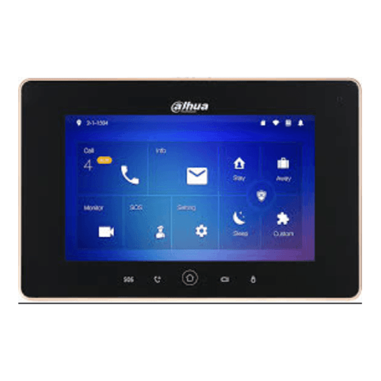 DHI-VTH5221D-S2. MONITOR PARA INTERIOR WIFI, PANTALLA TACTIL 7pulg,