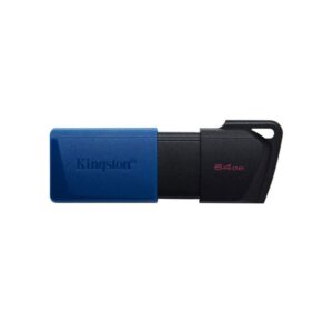 USB KINGSTON 64GB 3.2 GEN 1 DATATRAVELER EXODIA M (BLACK + BLUE)