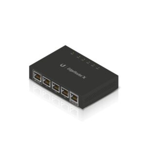 EDGEROUTER X DE 5 PUERTOS GIGABIT CON FUNCIONES AVANZADAS DE RUTE