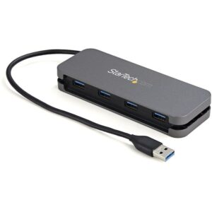 4 PORT USB 3.0 HUB 5GBPS 4A - 28CM CABLE MODELO: HB30AM4AB