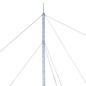 KIT DE TORRE ARRIOSTRADA DE TECHO DE 24 M CON TRAMO STZ30G GALVAN