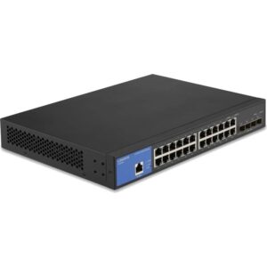 Switch Administrable Linksys , Puertos 24 Gigabit Ethernet, 4 10G Sfp