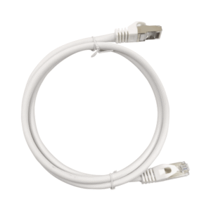 Patch Cord Cat6A 10G Blindado 3.0M ( 9.84 Ft ) Blanco Modelo: Lp-