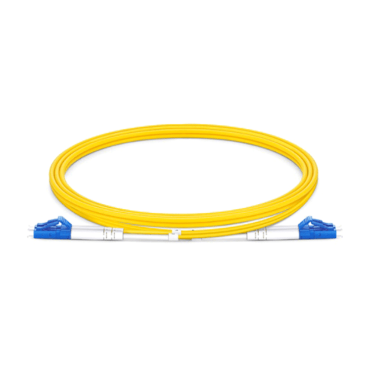 PATCH CORD FIBRA ÓPTICA SM G652 LC DUPLEX PULITURA UPC CHAQUETA 2